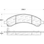Stoptech 308.09890 Street Brake Pads