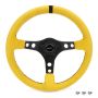 GRANT GRT8517 Ultrasuede Steering Wheel Race Yellow
