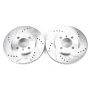 PowerStop EBR219XPR PowerStop Evolution Performance Drilled, Slotted & Plated Brake Rotor Pair