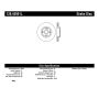 Stoptech 128.45061L Drilled Sport Brake Rotor