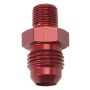 Russell Performance -6 AN MALE X 1/8in NPT MALE (Red)