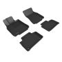 3D MAXpider L1LX04701509 13-17 Lexus Ls460 Kagu Floor Mat- Black R1 R2