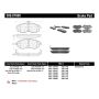 Stoptech 309.07000 Performance 89-1/94 Nissan 240SX (w/ABS) 92-01/05-06 Hyundai Elantra Front Brake Pads
