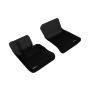 3D MAXpider 2013-2015 BMW X1 E84 Kagu 1st Row Floormat - Black