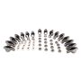 COMP CAMS COM1416-16 Sbc Mag-Roller Rocker Arms 3/8 Stud/1.6 Ratio