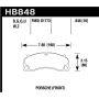 Hawk Performance HB848Z.646 Performance Ceramic Disc Brake Pad