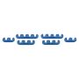MOROSO MOR72160 Blue Spark Plug Wire Separator