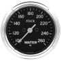AutoMeter ST3308C Stack 52mm 100-260 Deg F 1/8in NPTF Male Pro Stepper Motor Water Temp Gauge - Classic