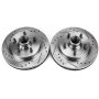 PowerStop AR8265XPR PowerStop Evolution Performance Drilled, Slotted & Plated Brake Rotor Pair