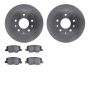 Dynamic Friction 6502-80364 Rotor Kit