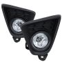 SPYDER 5080264 OEM Fog Light W/Universal Switch- Clear