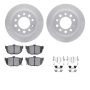 Dynamic Friction 4512-03107 Rotor Kit