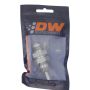 DeatschWerks 8AN Male Flare to Straight 5/16in Single Hose Barb - Anodized DW Titanium