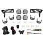 Diode Dynamics DD6554 18-21 Jeep JL Wrangler/Gladiator SS3 Cowl LED Bracket Kit - White Pro