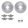 Dynamic Friction 6612-32001 Rotor Kit