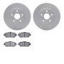 Dynamic Friction 4502-76123 Rotor Kit
