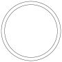 Cometic Gasket C15111 Cometic Ford 59A Flathead V8 Distributor Cap Cover Gasket - 1945-1948