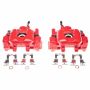 PowerStop S2684B Red Powder Coated Calipers