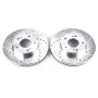 PowerStop JBR550XPR PowerStop Evolution Performance Drilled, Slotted & Plated Brake Rotor Pair