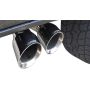 Corsa Performance 14840 2.5in. Resonator Delete Kit