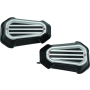 Kuryakyn 6708 Dillinger Handguards Silver