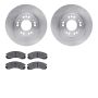 Dynamic Friction 6502-72107 Rotor Kit