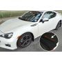 Rally Armor 13+ Subaru BRZ / 13+ Scion FR-S UR Black Mud Flap w/ Red Logo