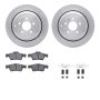 Dynamic Friction 6612-63421 Rotor Kit