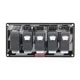 QUICKCAR RACING PRODUCTS QRP52-164 Ignition Panel w/ Rocker Switches Fuses & Lights