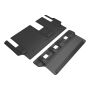 3D MAXpider L1TY27231509 21-24 Toyota Sienna 8-Seat Kagu 3rd Row Floormats - Black