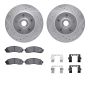 Dynamic Friction 7412-54030 Rotor Kit