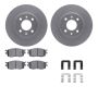 Dynamic Friction 4512-03091 Rotor Kit