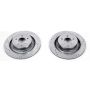 PowerStop JBR1341XPR PowerStop Evolution Performance Drilled, Slotted & Plated Brake Rotor Pair