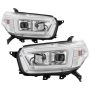 SPYDER 5087461 Projector Headlights - Chrome