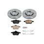 PowerStop KOE3103 OE Stock Replacement Low-Dust Ceramic Brake Pad and Rotor Kit