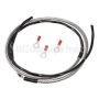 NAMZ NTH-4801 Tachometer Harness (SS Braided & Clear Coated)