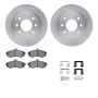 Dynamic Friction 6512-72147 Rotor Kit