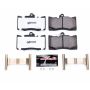 PowerStop Z26-1586 PowerStop - Z26 Performance Carbon-Fiber Ceramic Brake Pads with Hardware Kit