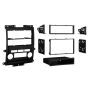 Metra 99-7428B Double DIN/ISO DIN Installation Dash Kit for 2009 Nissan Frontier LE/SE (Black)