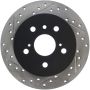 Stoptech 127.44188R Sport Drilled & Slotted Rotor - Rear Right