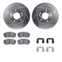 Dynamic Friction 7512-03020 Rotor Kit