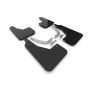 Rally Armor MF87-UR-BLK-MBK Black Mud Flap/Metallic Black Logo