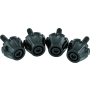 Kuryakyn 5722 Windshield Screws FLTR Black