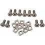 Yuasa Battery PACK479100 Yuasa 12mm Nut & Bolt Set - 5 Pack
