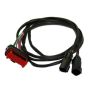 NAMZ NHD-70160-11 11-13 V-Twin w/HK Radio Plug-N-Play OEM Audio ONLY Tourpack Rear Speaker Harness (HD 70160-11)