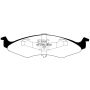 EBC Brakes DP41202R Yellowstuff Street And Track Brake Pads