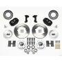 Wilwood 140-11017 Forged Dynalite Front Kit 11.00in 74-80 Pinto/Mustang II Disc Spindle only