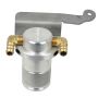 Moroso 85628 11-14 Ford Mustang GT Air/Oil Separator Catch Can - Small Body - Billet Aluminum