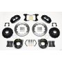 Wilwood 140-9224 Narrow Superlite 4R Rear P-Brk Kit 12.88in 58-64 Olds/Pontiac Ends 2.81in Offset