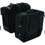 Burly Brand B15-1002B Throw-over Saddlebag - Black